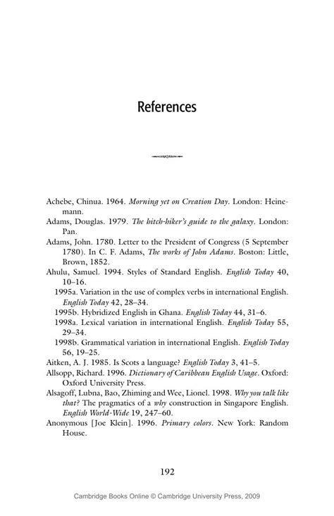Language Reference .